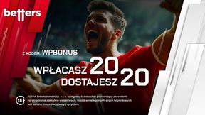 Wpłacasz 20 złotych, a grasz za 40 złotych - promocja bukmacherska Betters!