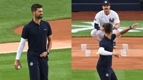 Djoković gwiazdą na meczu baseballa. Wystąpił w ciekawej roli