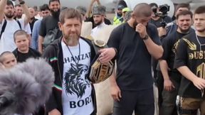 Oburzające obrazki. Pas UFC w rękach zbrodniarza