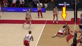 "Ojojojoj". Chwile grozy podczas meczu Polek