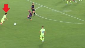 Ależ przymierzył. Gwiazdor Barcelony zdjął pajęczynę z siatki [WIDEO]