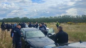 Zaczęli uciekać po polach. Akcja policji na Dolnym Śląsku