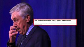 Ancelotti pomaga Realowi? "Źle traktuje Barcelonę"