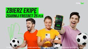 Zbierz Ekipę i zgarnij 25 zł w Totalbet