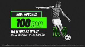Bukmacher oszalał! Postaw złotówkę i zgarnij 100 PLN za wygraną Wisły z Miedzią