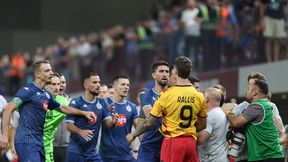 Szarpanina na sam koniec. Gracz Jagiellonii wyjaśnił, o co poszło