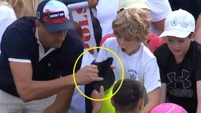 Chciał dać czapkę chłopcu. Zgrzyt po meczu Majchrzaka