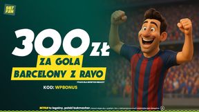 IILE?! 300 PLN za gola Barcelony z Rayo