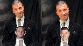 Zapytali Ibrahimovicia, czy Lewy jest lepszy od niego. Tak zareagował