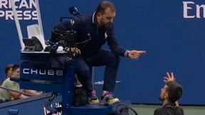 Sceny. Djoković krzyczał do sędziego. "Co zamierzasz z tym zrobić?"