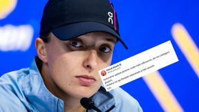 W sieci burza po tym, jak zachowała się Iga Świątek