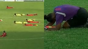 Chwile grozy. Sędzia musiał przerwać mecz