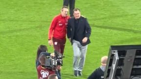 Tak Urban zachował się od razu po meczu. Wiadomo, z kim długo dyskutował
