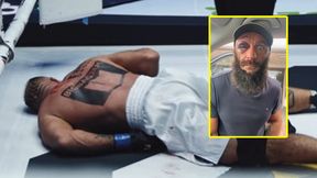 Został znokautowany przez Materlę. Z rana pokazał swoją twarz