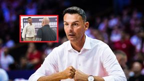 Tylko zobacz, z kim spotkał się trener Polaków. Tuż po konferencji