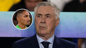 Afera wokół Ancelottiego. To zrobił z Raphinhą