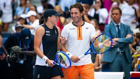 W US Open grał ze Świątek. Przekazał znakomite wieści