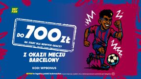 Zgarnij aż 700 PLN w BETFAN z okazji meczu Barcelony!