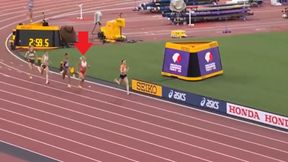 Polka biegła po podium. Zobaczcie, co stało się tuż przed metą na MŚ