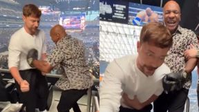 Chciał poczuć moc ciosu Mike'a Tysona. Oto co stało się po chwili