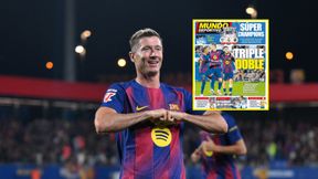 Hiszpańskie media od rana piszą o Lewandowskim. "Triple double"
