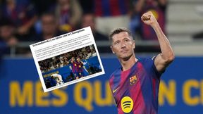 "Nienaruszony". Ale słowa o Lewandowskim. Aż miło się czyta