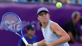 Idze nie szło w finale. Kamery wychwyciły, co nagle zrobiła