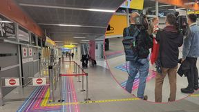 Dziwne sceny na lotnisku podczas "przywitania" polskiej kadry