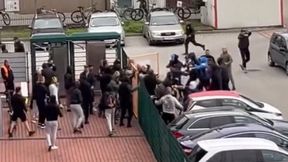 Nagranie obiega sieć. Starcie kiboli. Wszystko widać jak na dłoni