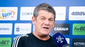 Trener Lechii sprowadza wszystkich na ziemię. "Nadal mamy sytuację kryzysową"