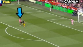 Piękny gol przeciwko Manchesterowi United. Efektowny strzał gracza Brentford