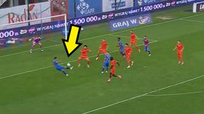 Piękny gol dla Piasta. Pół godziny później strzelec wyleciał z boiska [WIDEO]