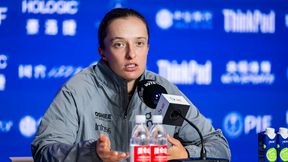 Znowu to samo. Zgrzyt na konferencji Igi Świątek