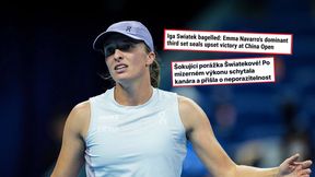 Wynik meczu Świątek poszedł w świat. Surowa ocena