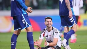 Ogromne rozczarowanie. Napastnik Legii z goryczą ocenia przegrane spotkanie