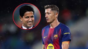 Lewandowski spotkał się z szefem PSG. Nagle włączył się Laporta