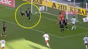 Co on najlepszego zrobił?! Kuriozalny gol w Łodzi