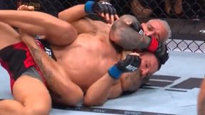 Z tego uścisku już nie uciekł. Tak Gamrot został "uduszony"