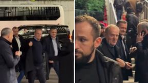 "Nie pytacie dla kogo?" Oto co Tusk powiedział, jak wchodził na stadion