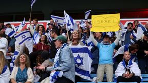 Duże napięcie przed meczem z Izraelem. Czerwona strefa i policyjne drony