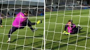 FC Barcelona pokazała, co Szczęsny robił na treningu