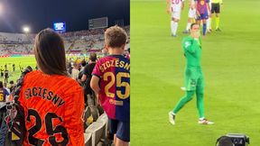 Nagrała gest Szczęsnego po meczu. Tak mu się zrewanżowała