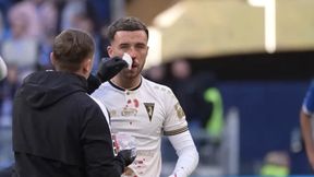 Piłkarz Pogoni Szczecin zalał się krwią na boisku. Poznał wyniki badań