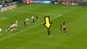 Rzut wolny i piękna bramka. Trafił na otarcie łez [WIDEO]