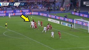 Asysta Polaka przeciwko Romie. Ten gol rozzłościł Gasperiniego [WIDEO]