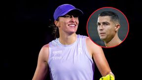 Szalone sceny w Rijadzie. Mecz Świątek nie miał szans z Ronaldo