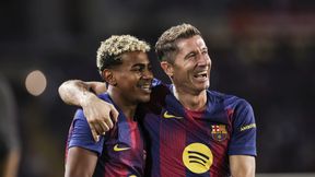 Niepotrzebne słowa Yamala i zaczęło się. Jest reakcja Lewandowskiego