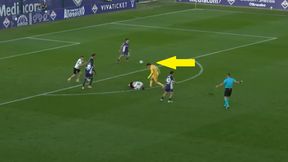 Skandal w meczu Legii. Bramkarz Włochów postradał zmysły