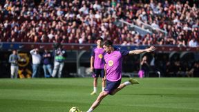 Pierwszy trening na nowym Camp Nou. Tak przywitali Lewandowskiego