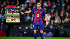 Lewandowski na okładkach. Zobacz tytuły hiszpańskich mediów
